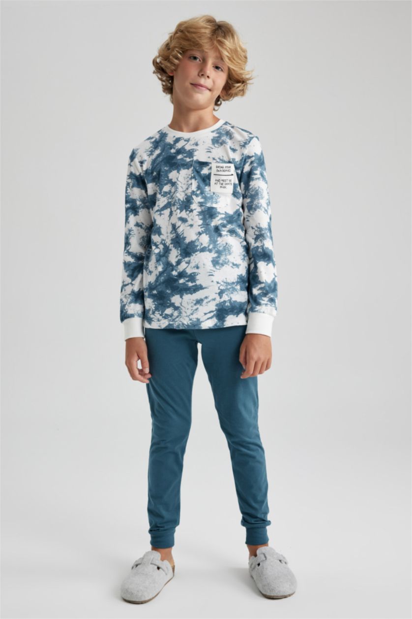 GARÇONS Blanc Ensemble Pyjama imprimé pour Garçon