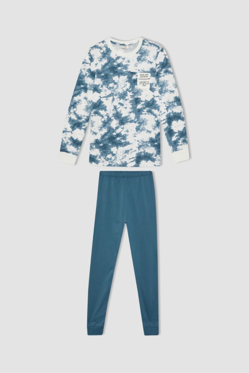 GARÇONS Blanc Ensemble Pyjama imprimé pour Garçon