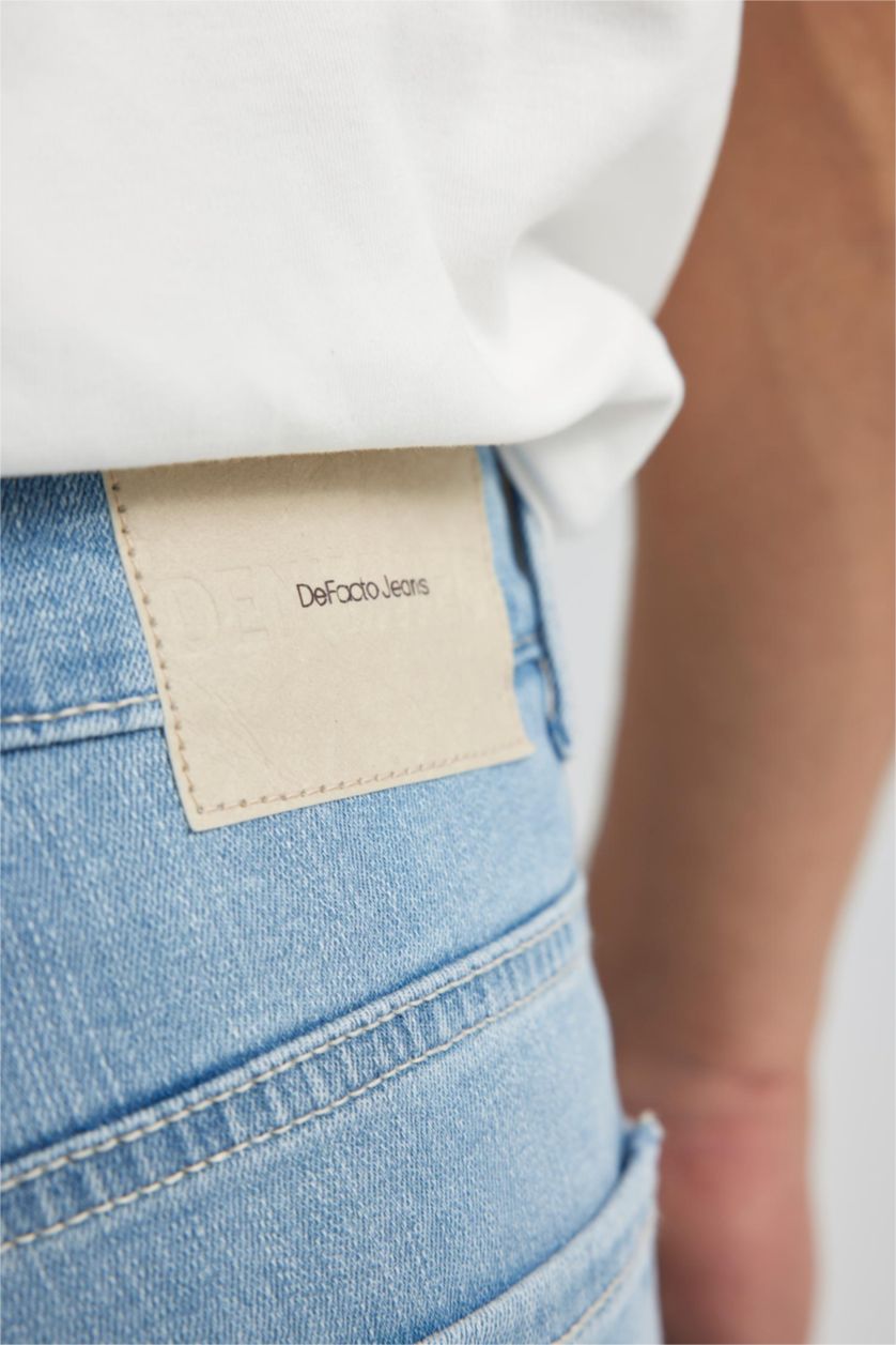 HOMME BLEU Clair Carlo Skinny Fit Trousers