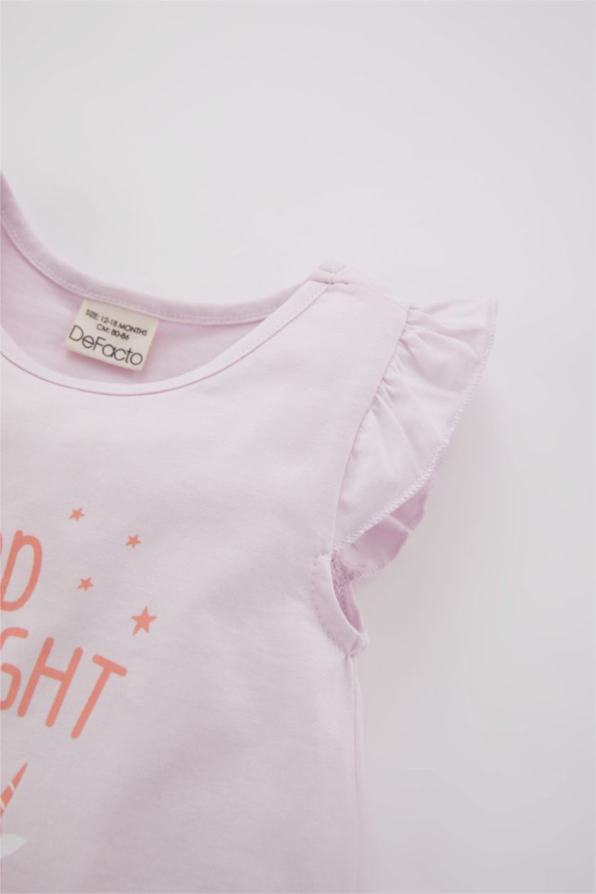 طفلة صغيرة زهري فستان بناتي بدون أكمام برسمة بنت