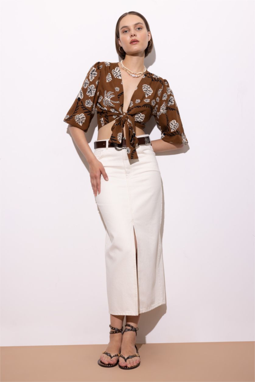 Woman White Long Fit