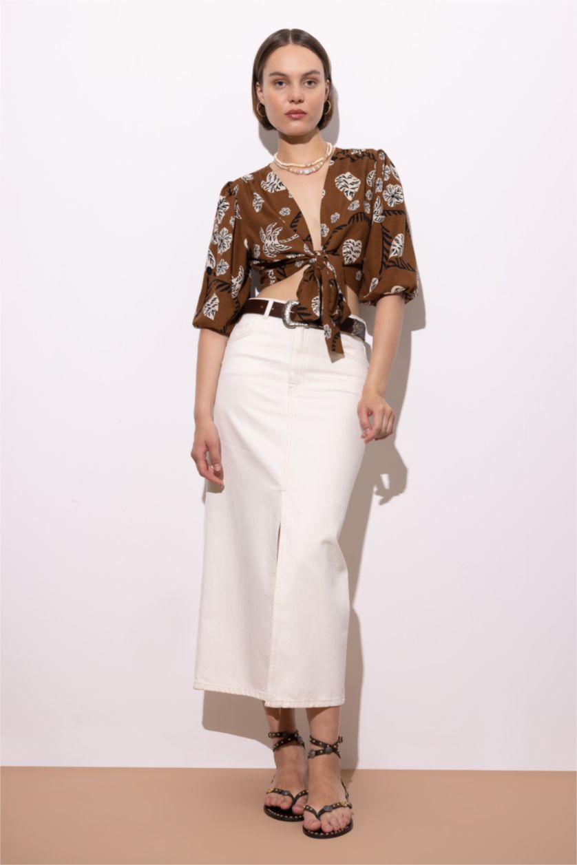 Woman White Long Fit