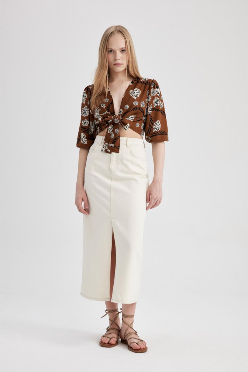 Woman White Long Fit