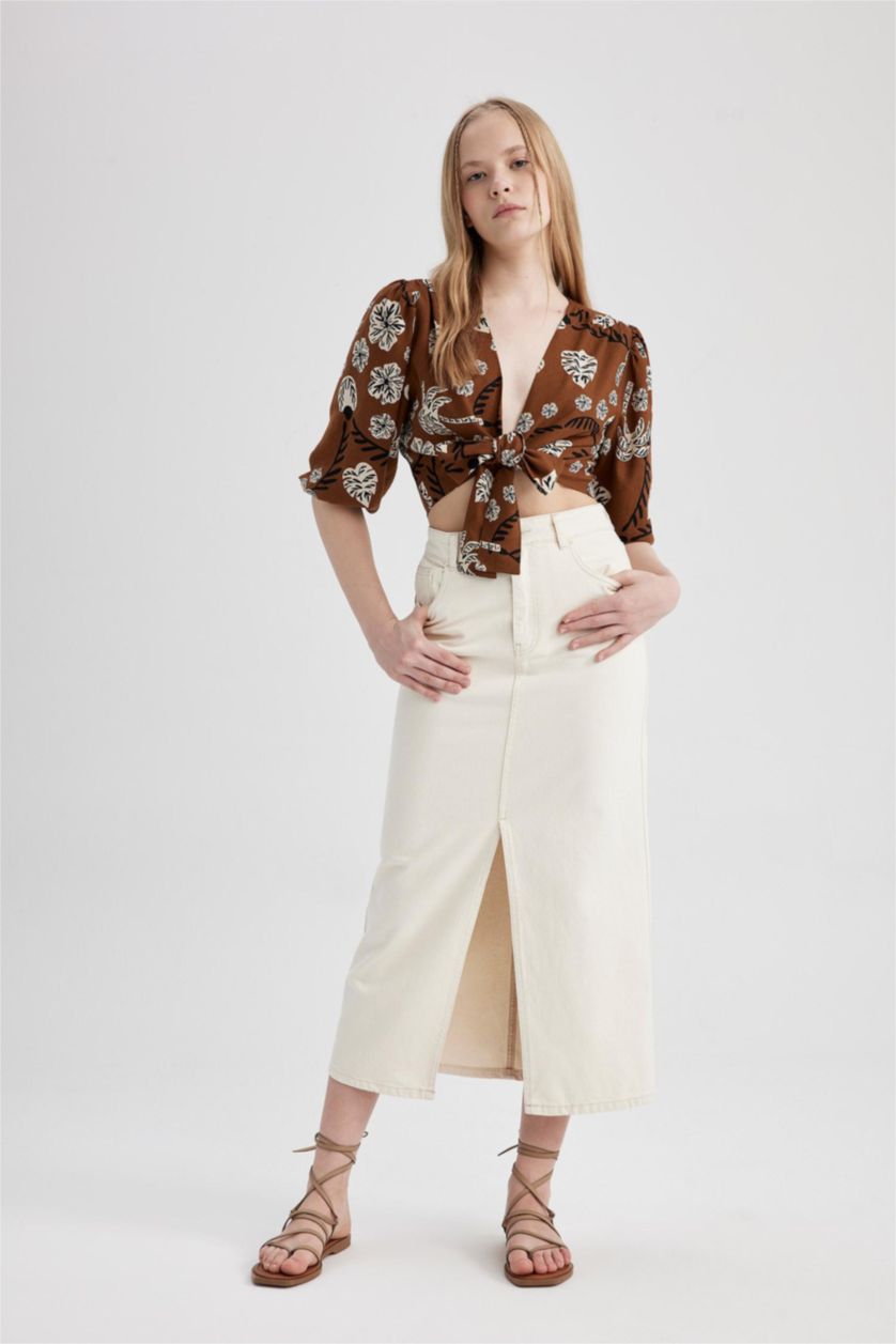 Woman White Long Fit