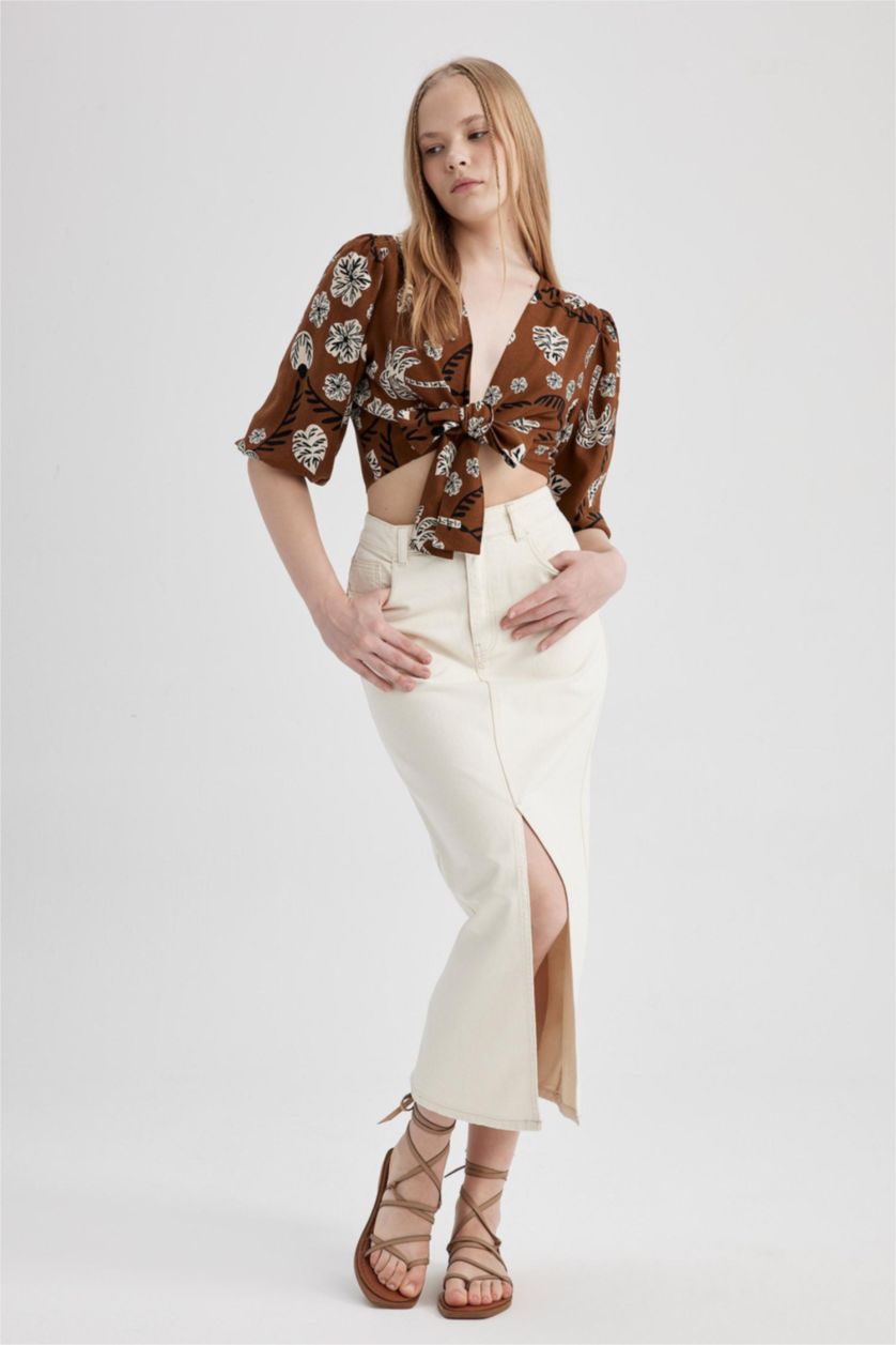 Woman White Long Fit