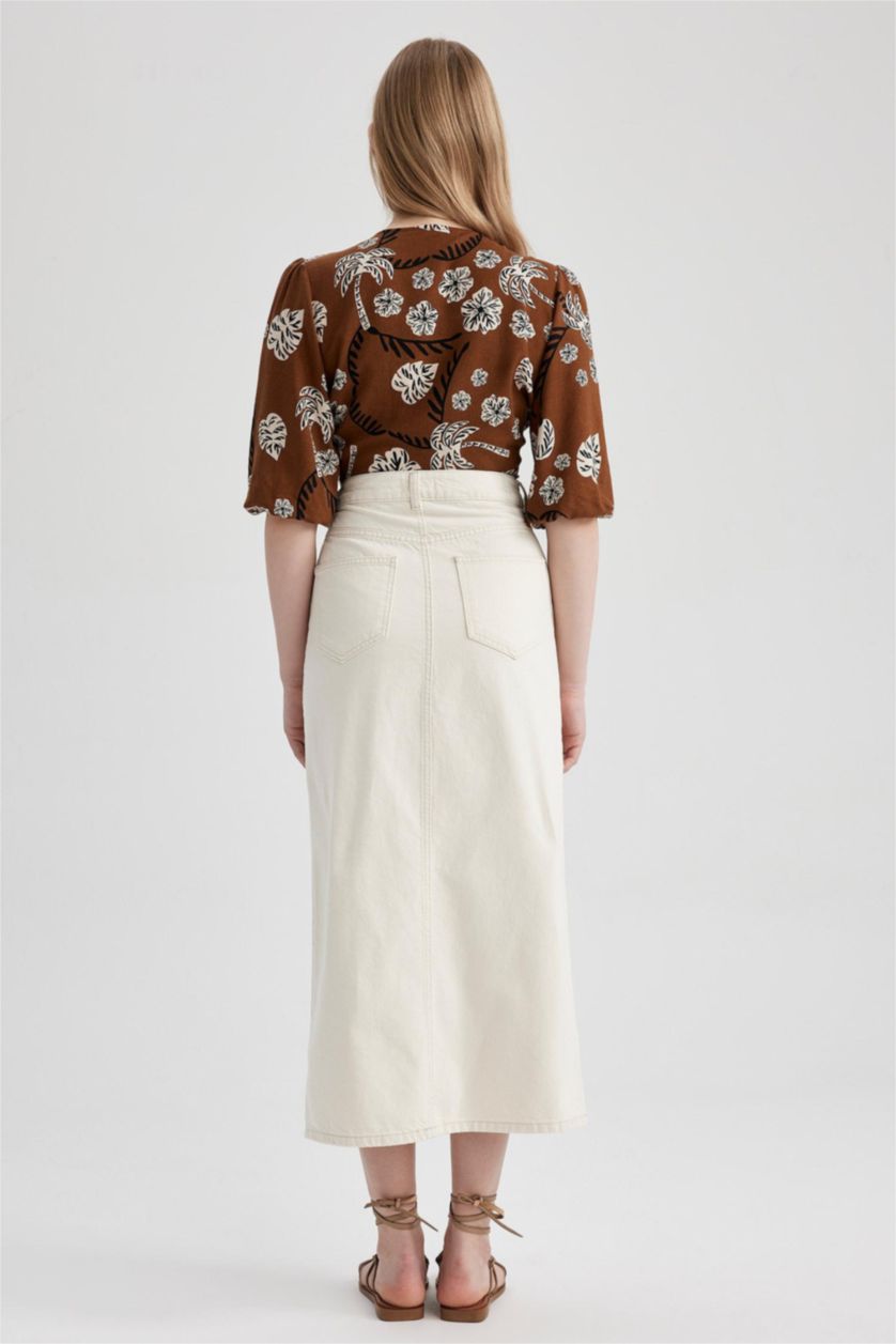 Woman White Long Fit