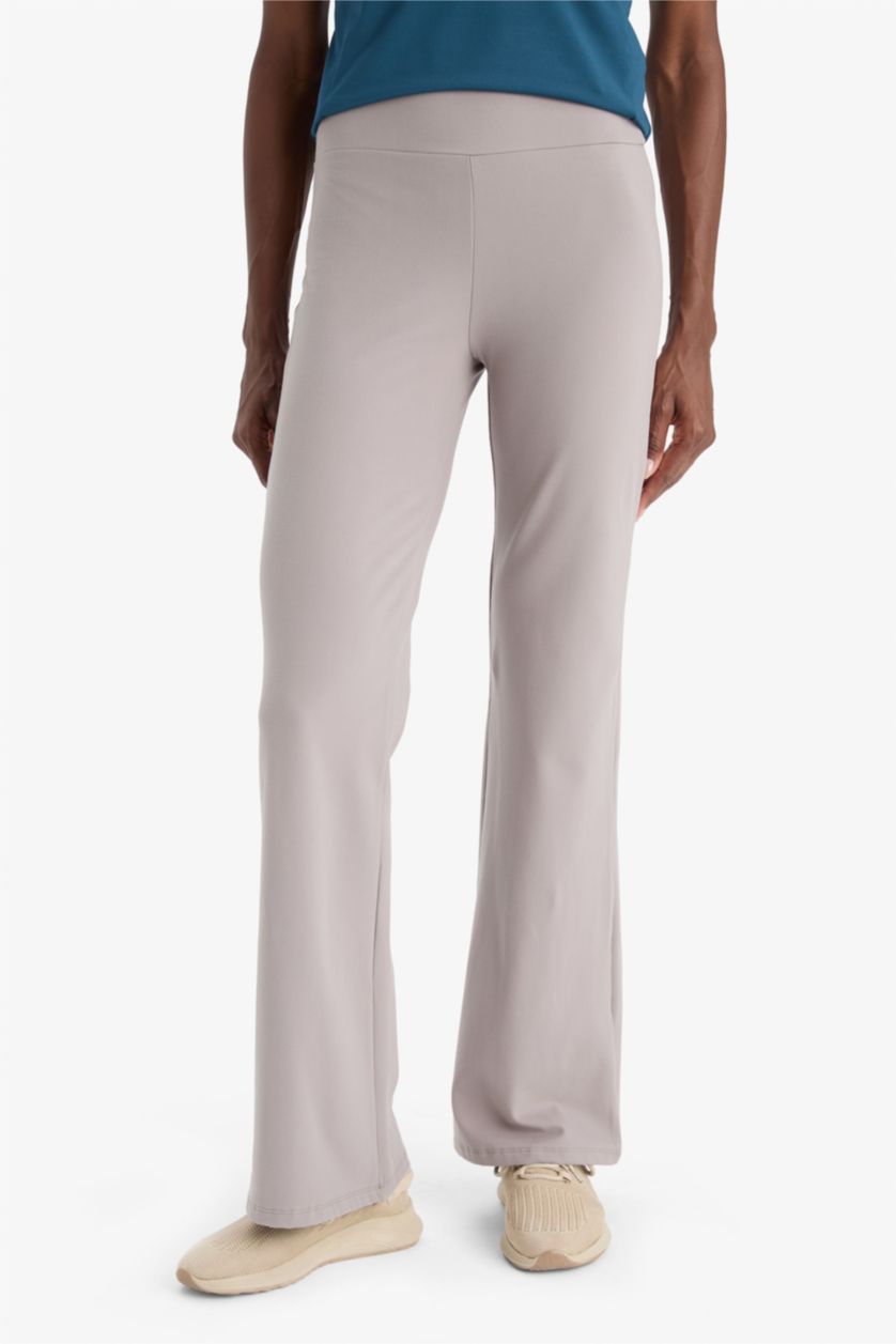 Kadın Vizon Beli Saran Wıde Leg Pantolon