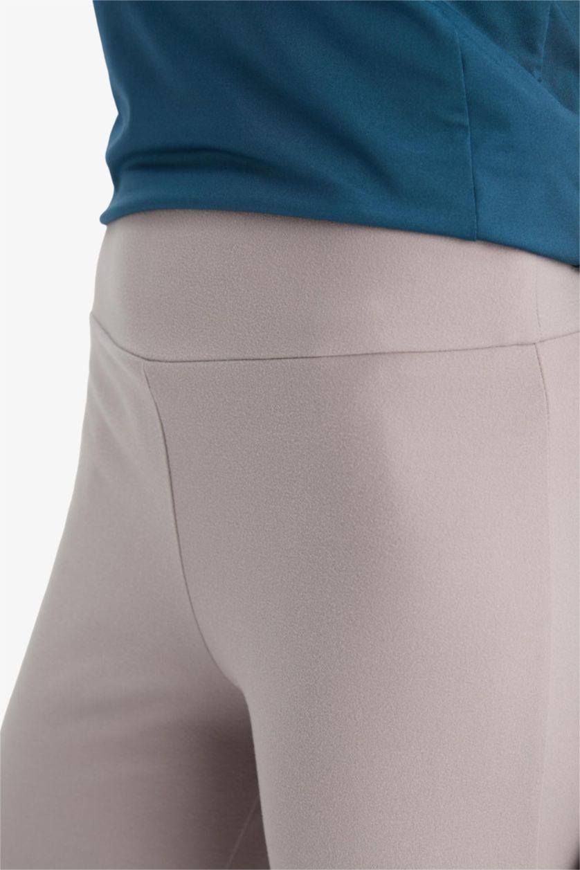 Kadın Vizon Beli Saran Wıde Leg Pantolon
