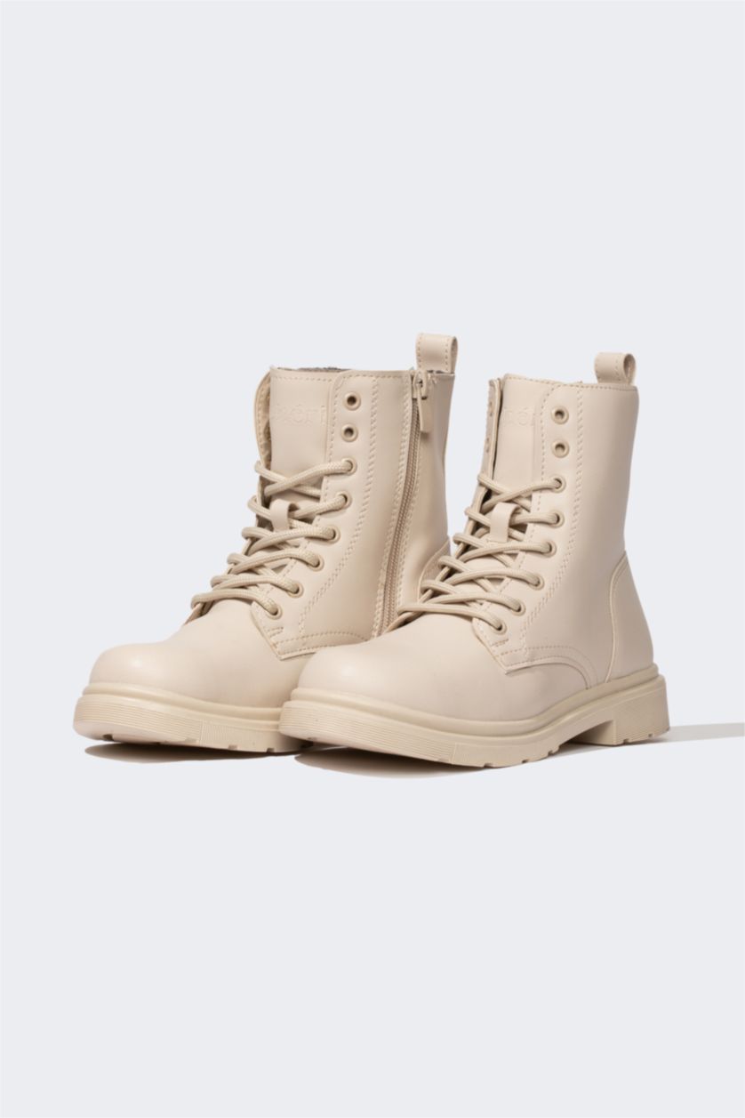 بناتي بيج بوت بناتي بكعب عالي برباط وسحاب