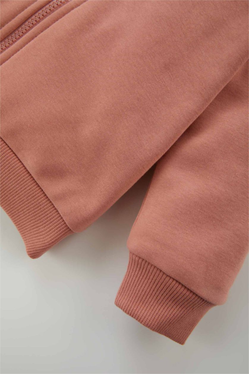 BABY GIRL Rose Regular Fit Hooded Cardigan