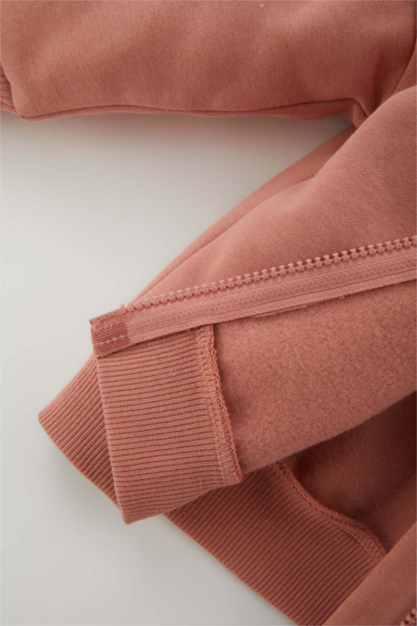 BABY GIRL Rose Regular Fit Hooded Cardigan