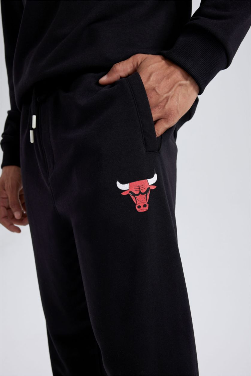 Erkek Siyah Standart Fıt Jogger