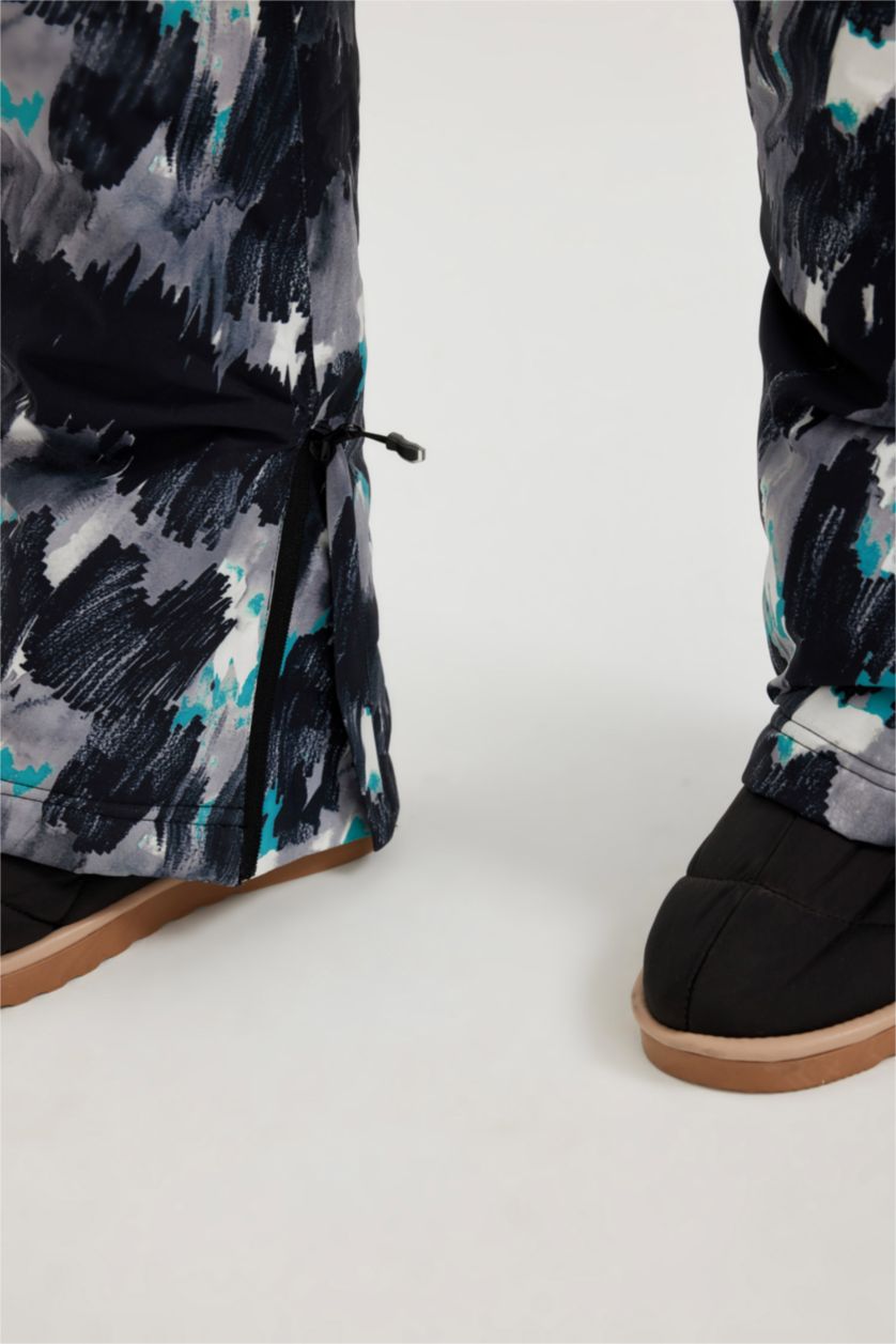 WOMAN Black Regular Fit Waterproof Trousers