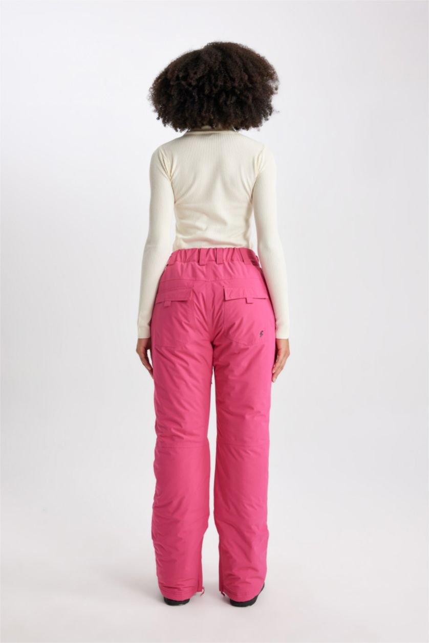 Woman Fushsia DeFactoFit Regular Fit Ski Trousers