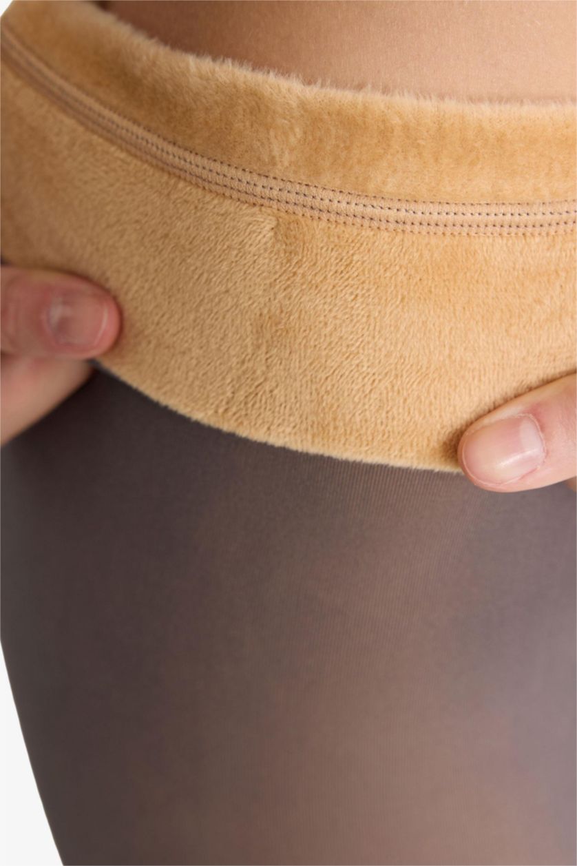 Kadın Gri Kadın Gri Termal Külotlu Çorap