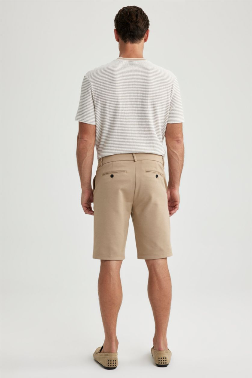 Мужчины Песочный Бермуды базовые для мужчин