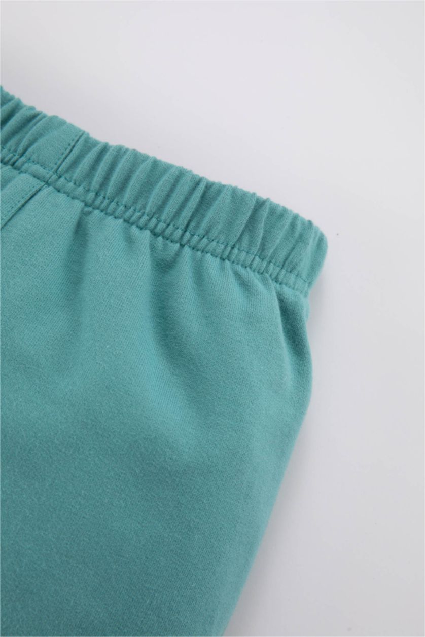 BABY GIRL Green 2 piece Regular Fit Crew Neck Set