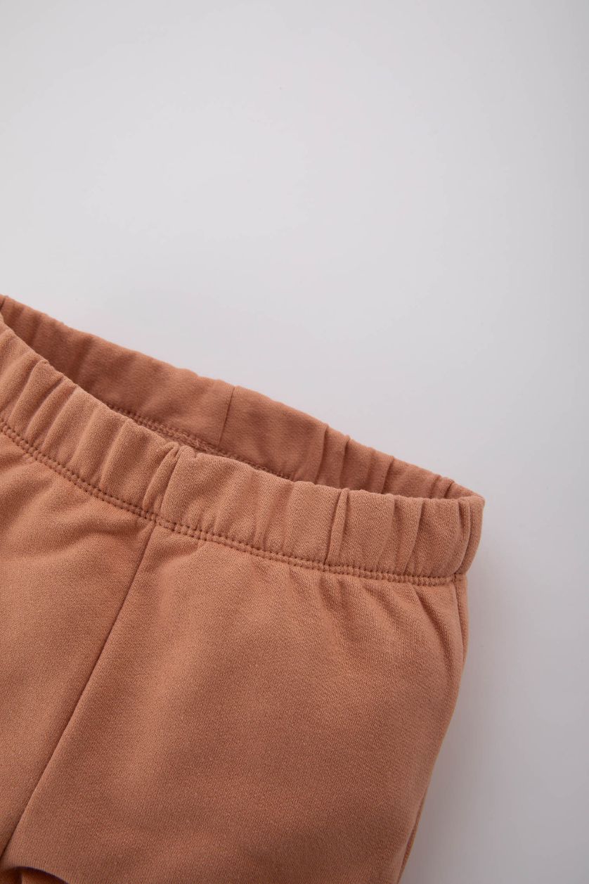 BABY GIRL Light Orange Baby Girl Sweatpants