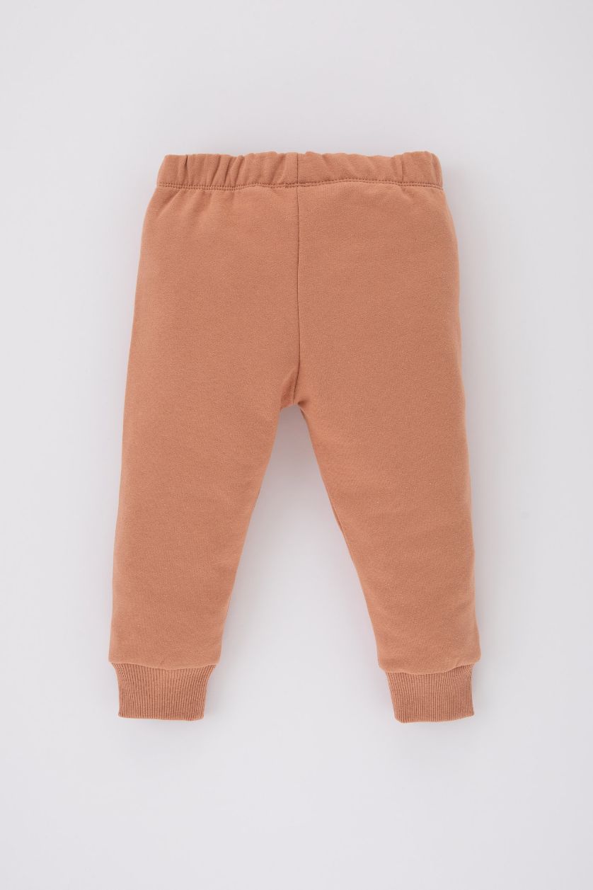 BABY GIRL Light Orange Baby Girl Sweatpants