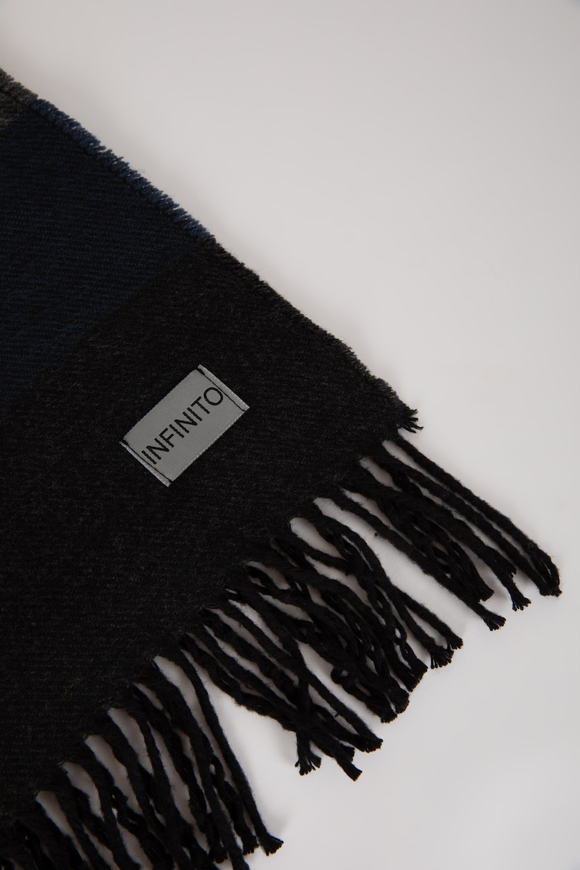 MAN Dark Anthracite Men Woven Scarf