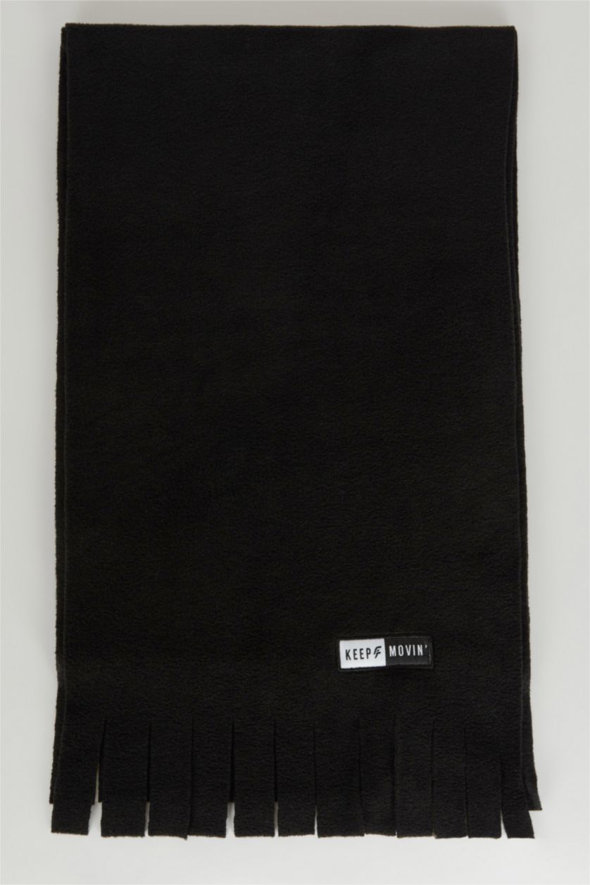 Чоловічий Чорний Шарф Фліс для чоловіків