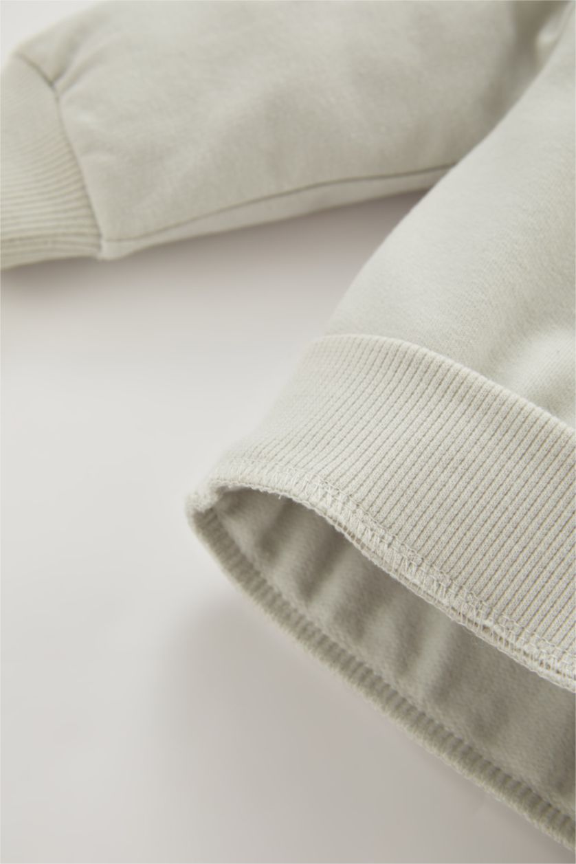 Малыши мальчики Индиго Свитшот с принтом из тонкой ткани для малышей мальчиков, 2 шт