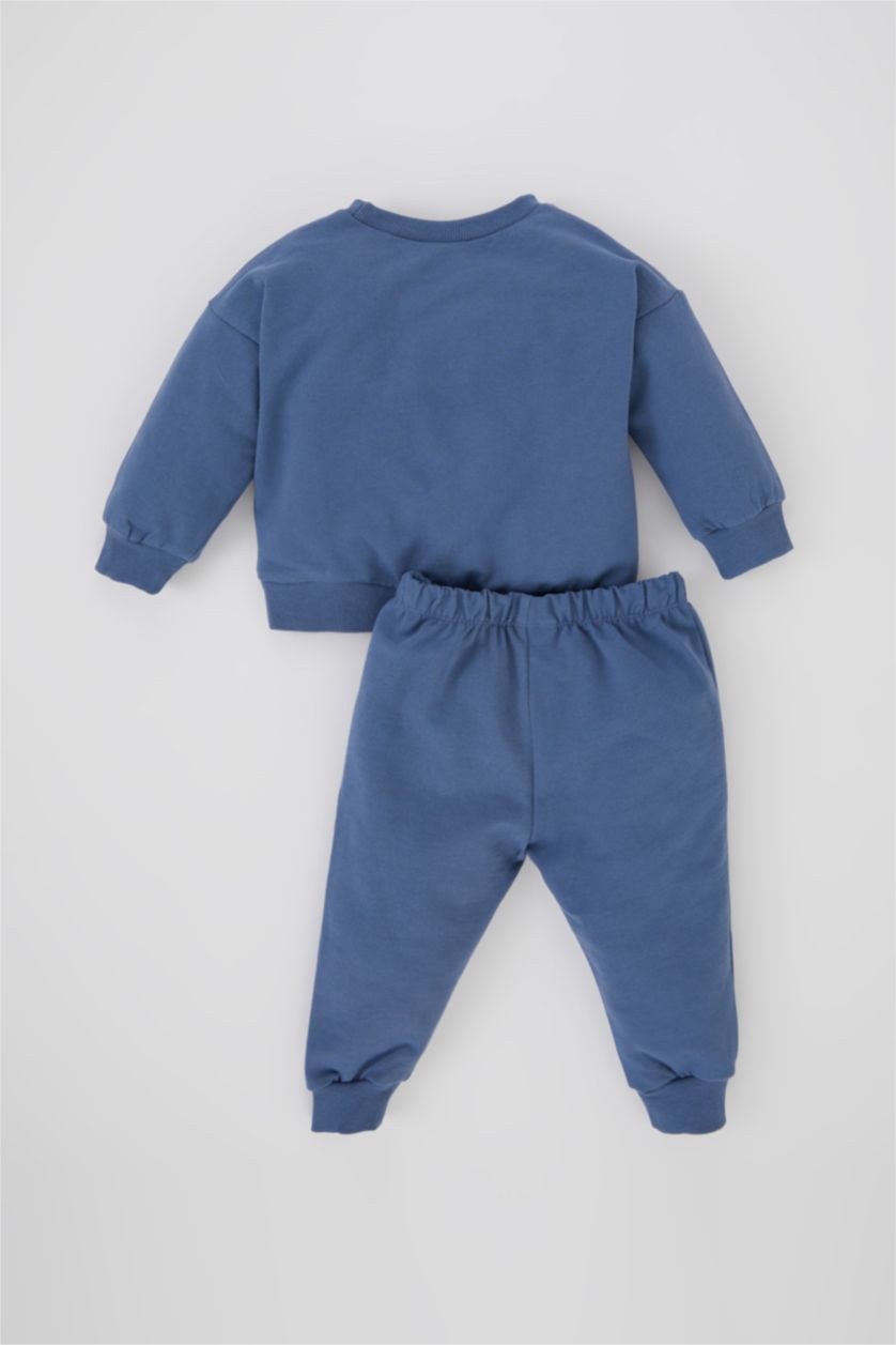 BÉBÉ GARÇON Bleu Ensemble Coupe Régulière Pour BéBé Garçon - 2 Pièces