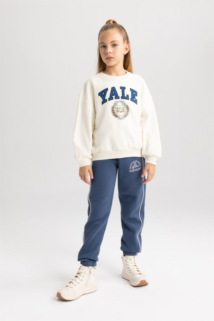 Девочки и подростки Индиго Брюки джоггеры для девочек