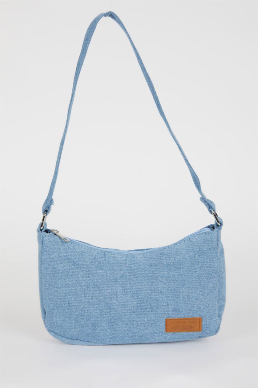 WOMAN Blue Denim Hand Bag