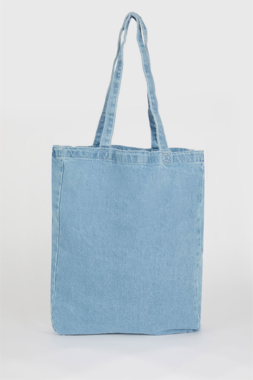 نساء أزرق Denim Shoulder bag