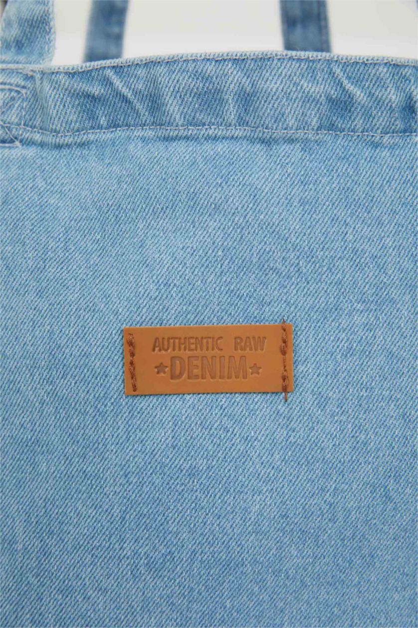 نساء أزرق Denim Shoulder bag