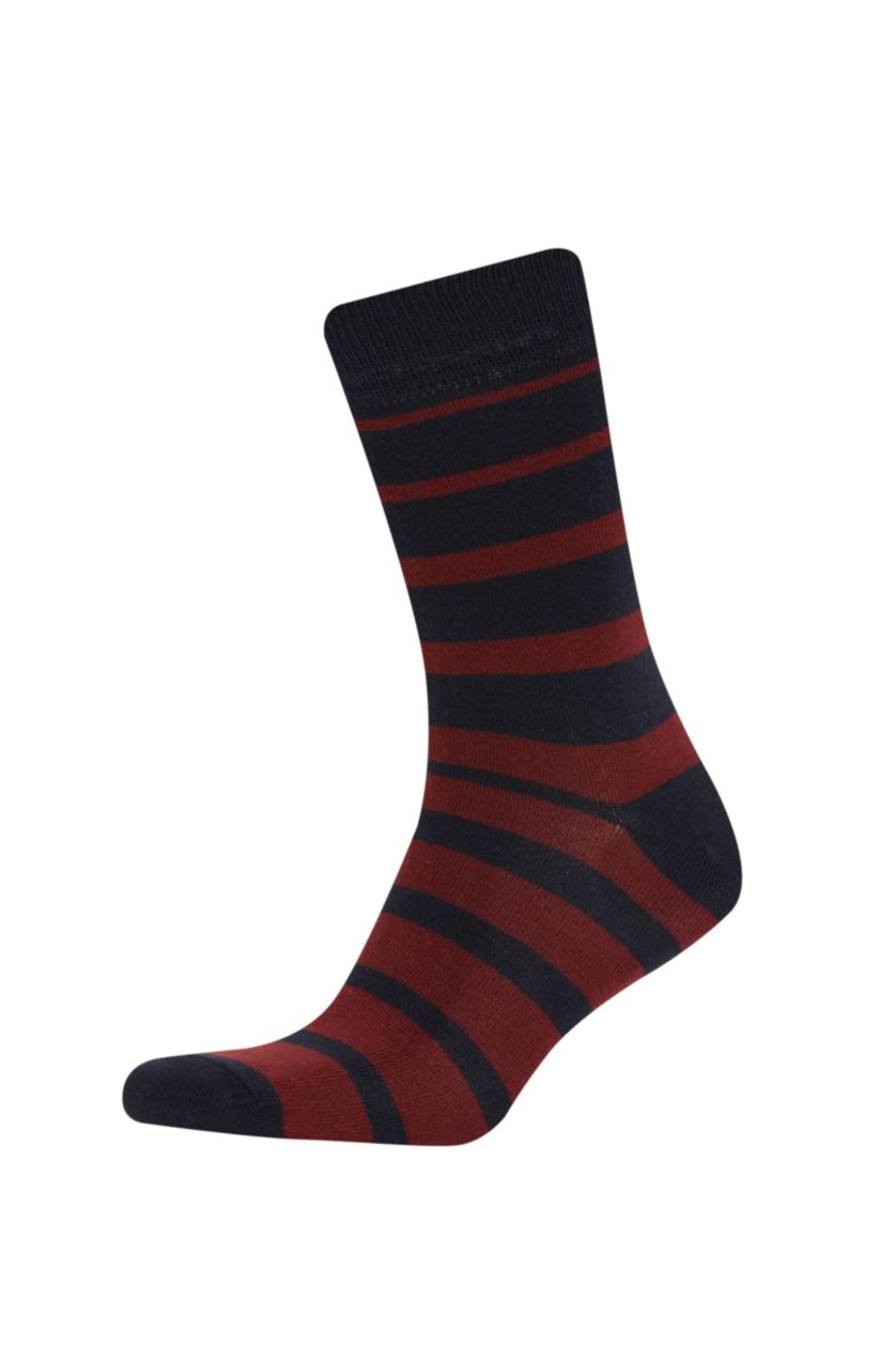 HOMME Noir Lot de 5 paires de chaussettes longues en coton pour homme