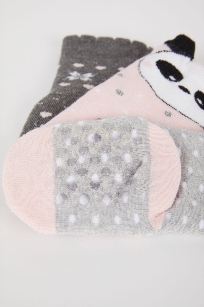 BÉBÉ FILLE Karma Chaussettes Longues Coton Pour Bébé Fille - 3 Paires