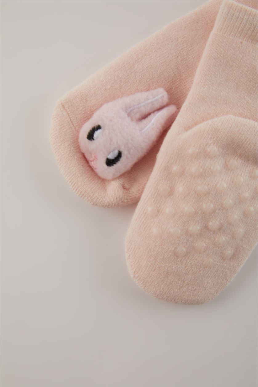 Baby Girl Pink Baby Girl Cotton Long Socks