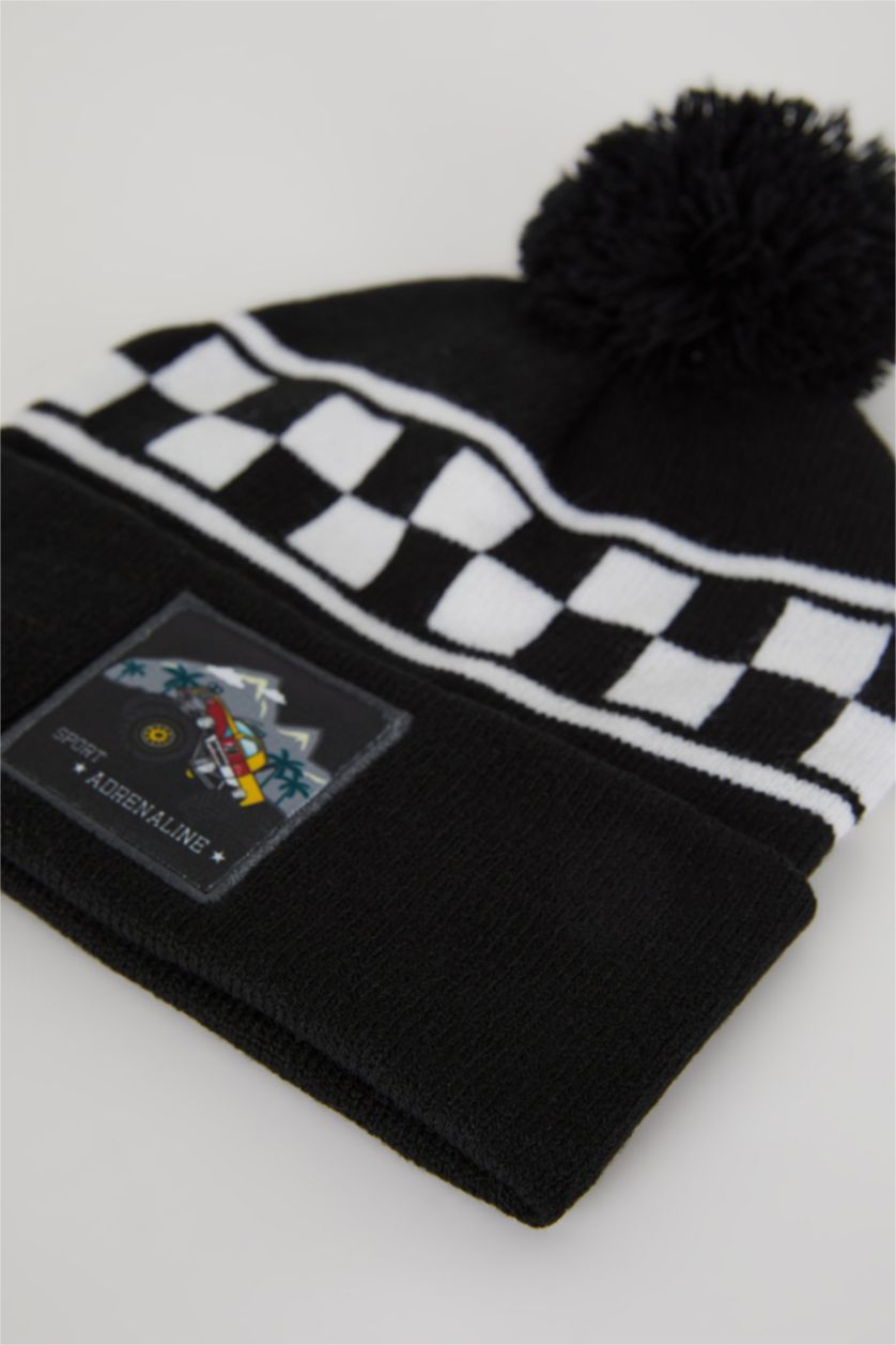 أولادي أسود ايس كاب اولادي تريكو أكريليك و ليكرا