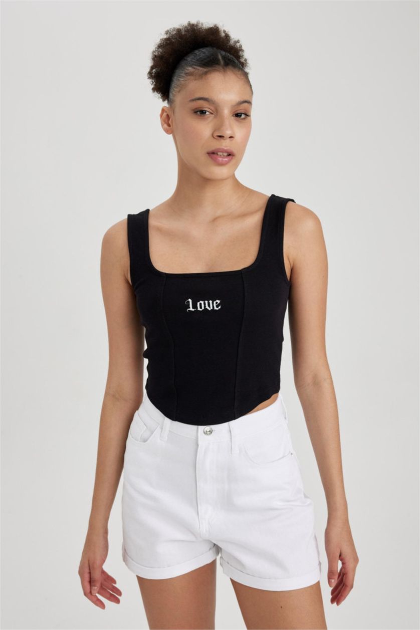 نساء أسود ديباردور سليم فيت مطبوع