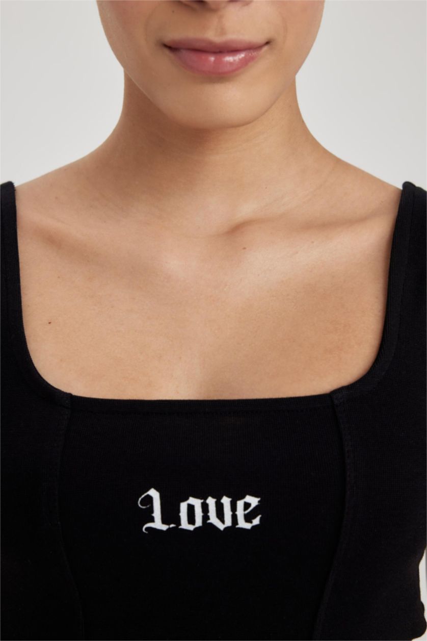 نساء أسود ديباردور سليم فيت مطبوع