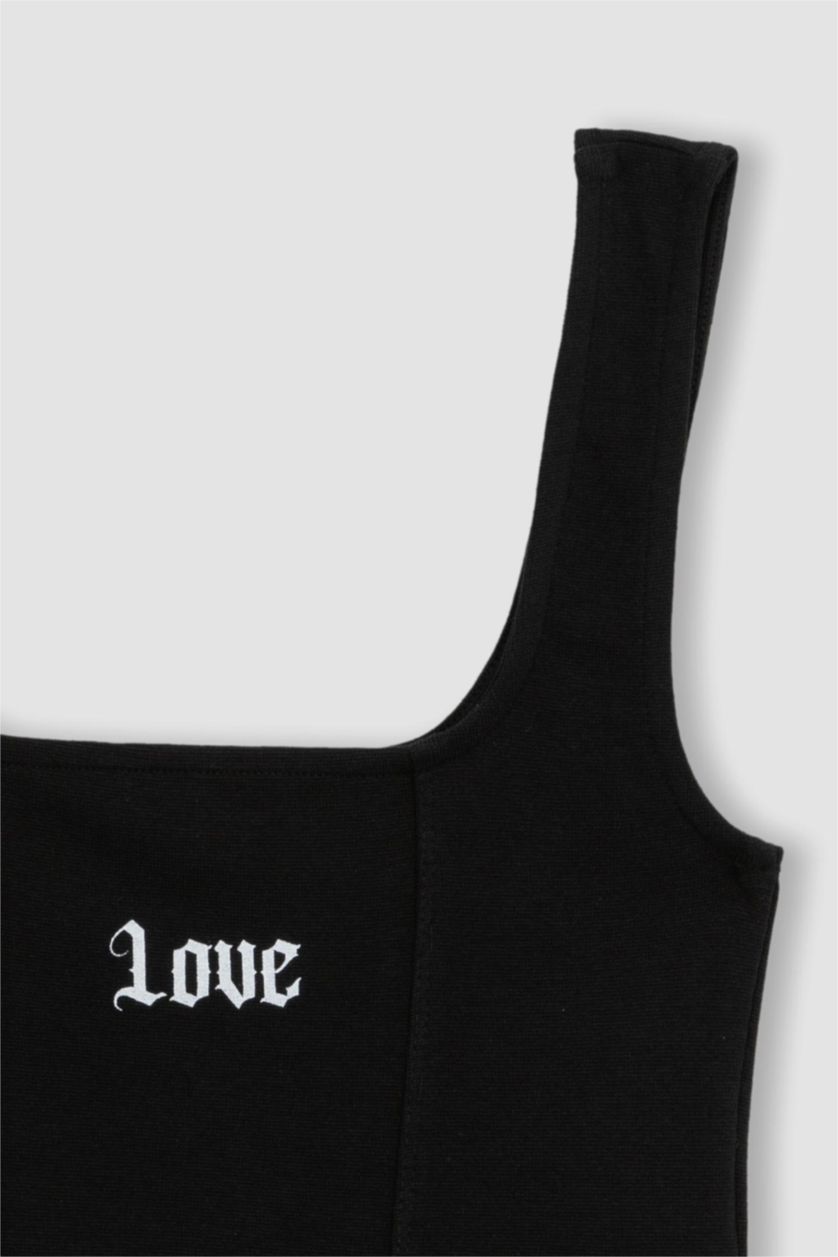 نساء أسود ديباردور سليم فيت مطبوع