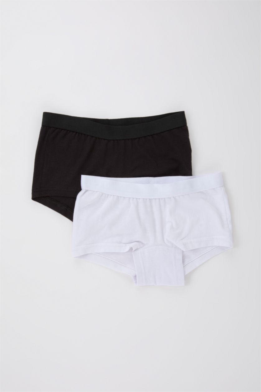 Girls & Teens White Girl 2 piece Boxer