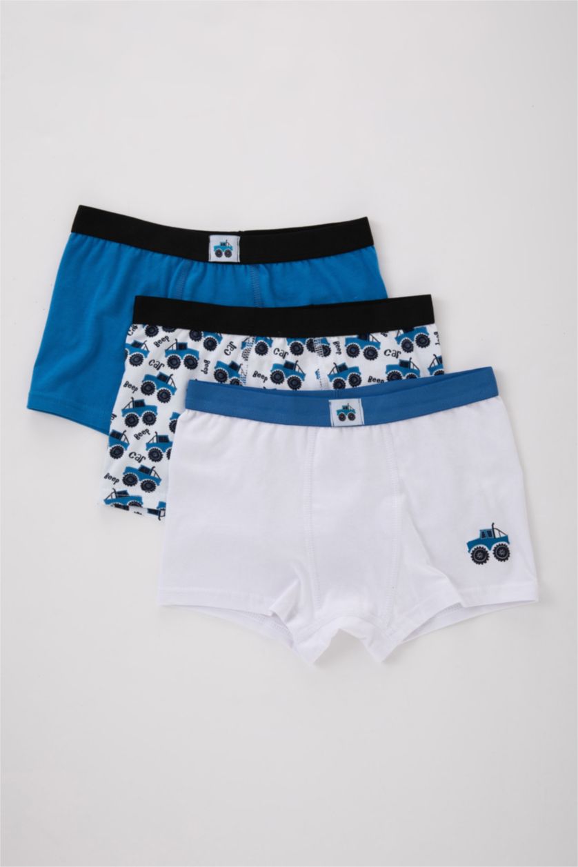 Boys & Teens White Boy 3 piece Boxer