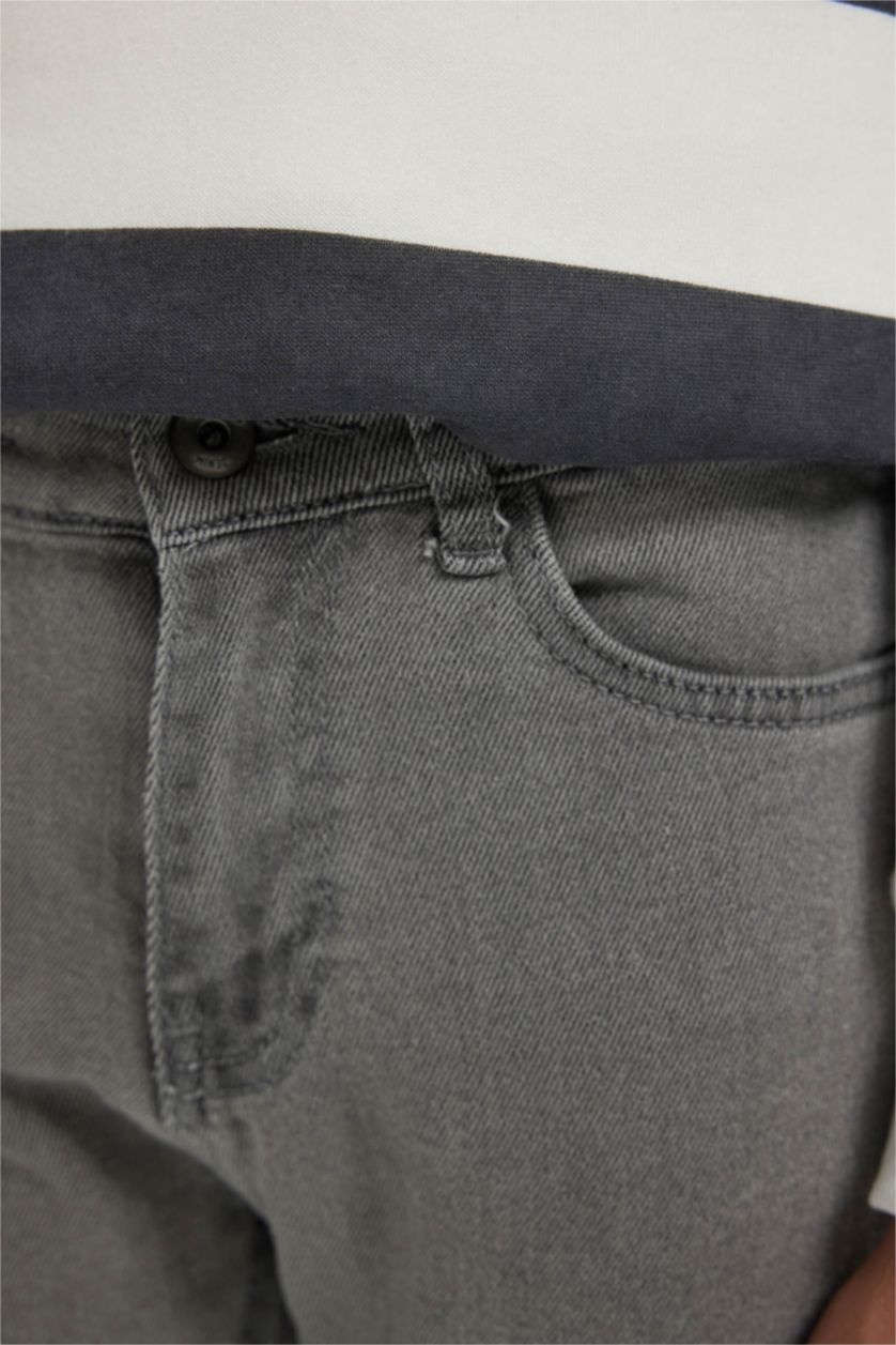 BOYS & TEENS Grey Boy Slim Fit Narrow Leg Jeans
