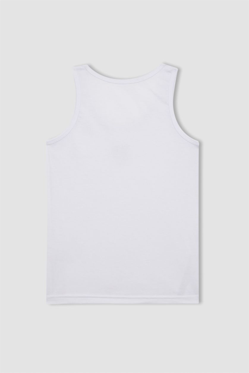 Мальчики и подростки Белый Майка для мальчиков, 2 шт