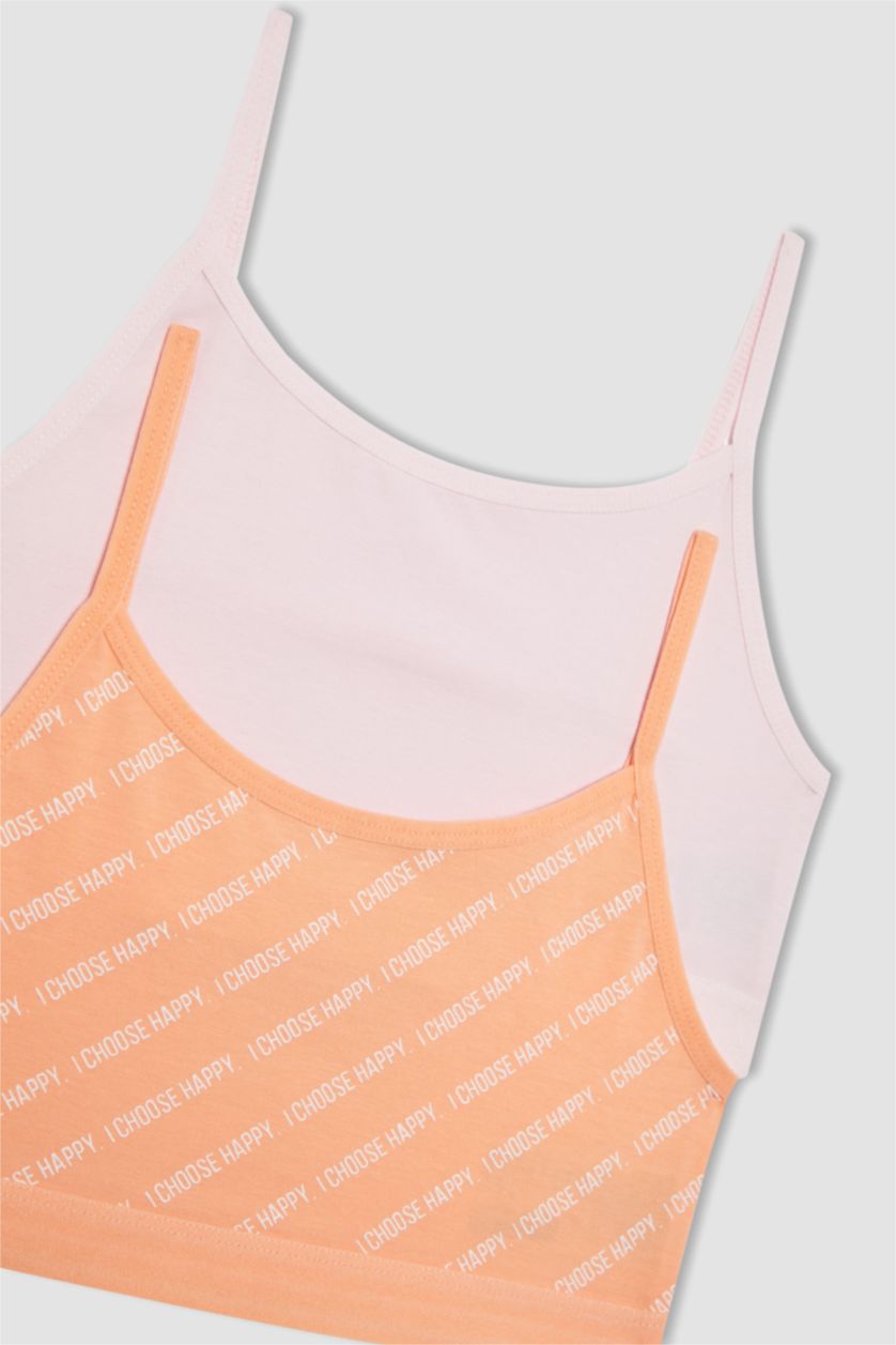 GIRLS & TEENS Salmon 2 piece Regular Fit Bra