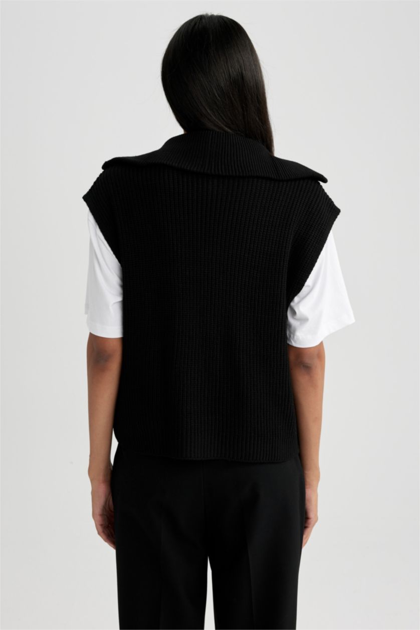 FEMME Noir Tissu de Thessalonique Coupe décontractée