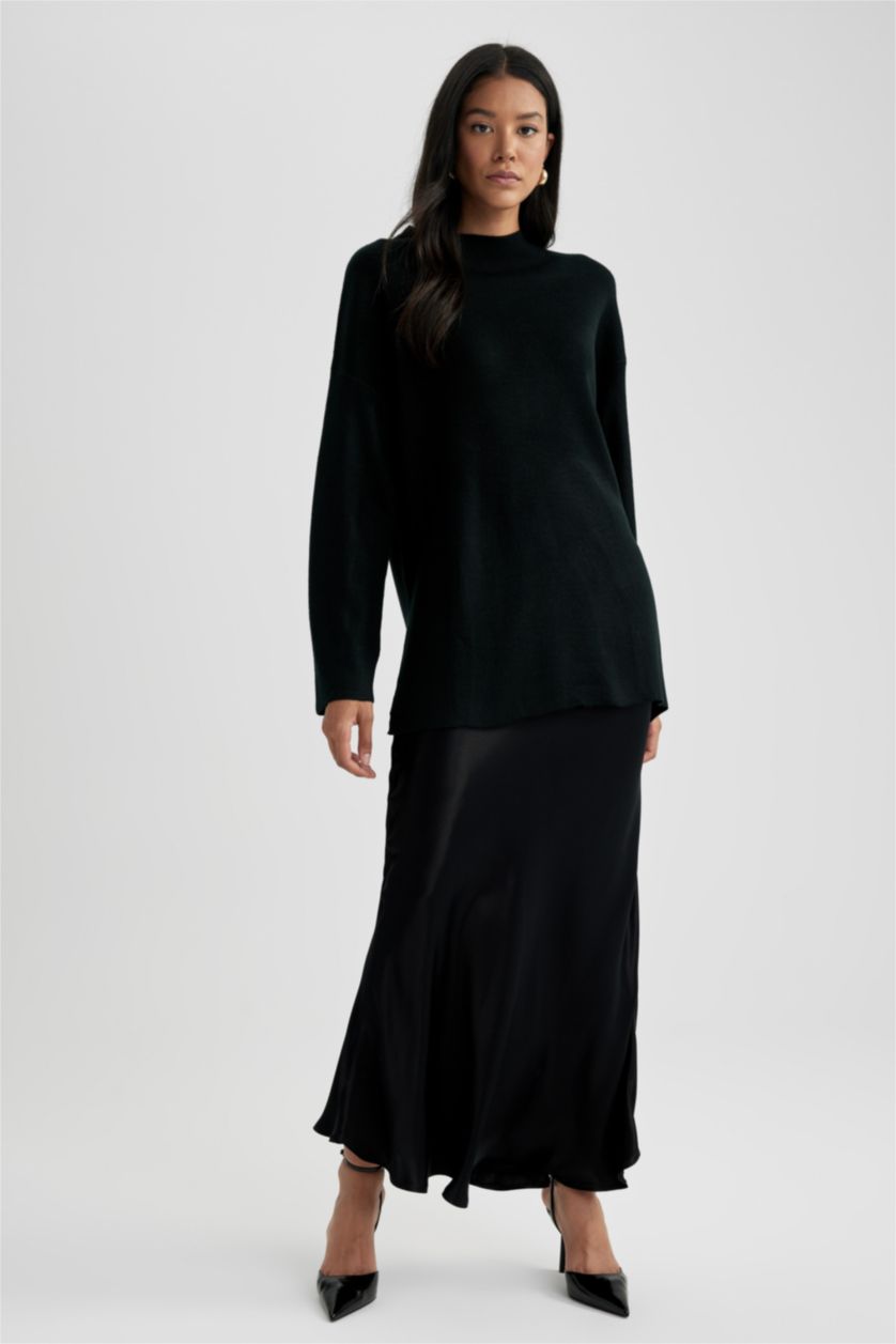 نساء أسود Relax Fit Tunic