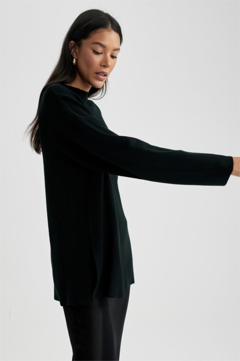 نساء أسود Relax Fit Tunic
