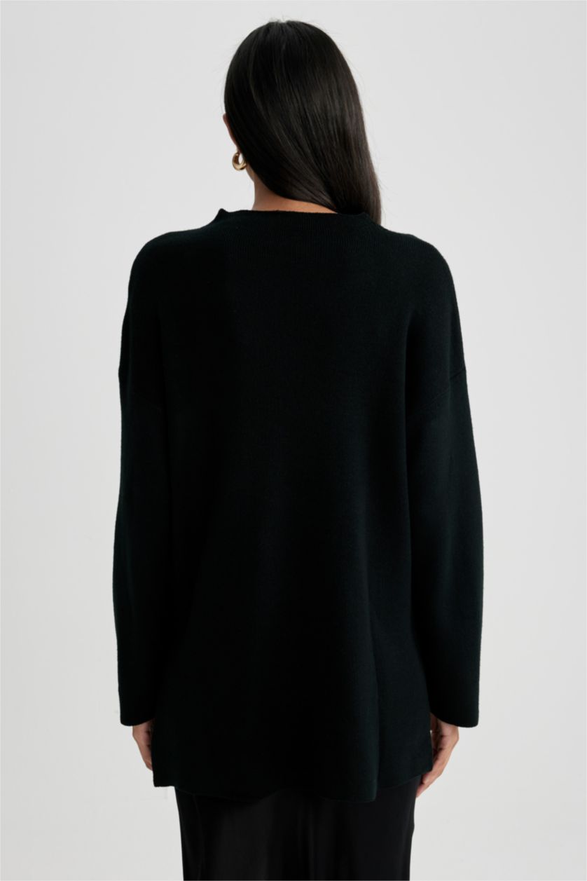نساء أسود Relax Fit Tunic