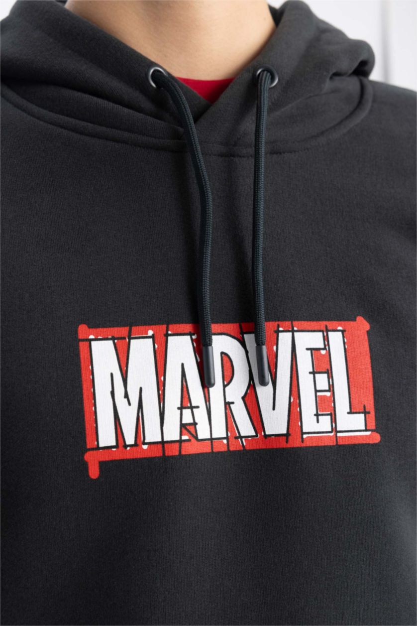 Erkek Antrasit Regular Fıt Sweatshirt