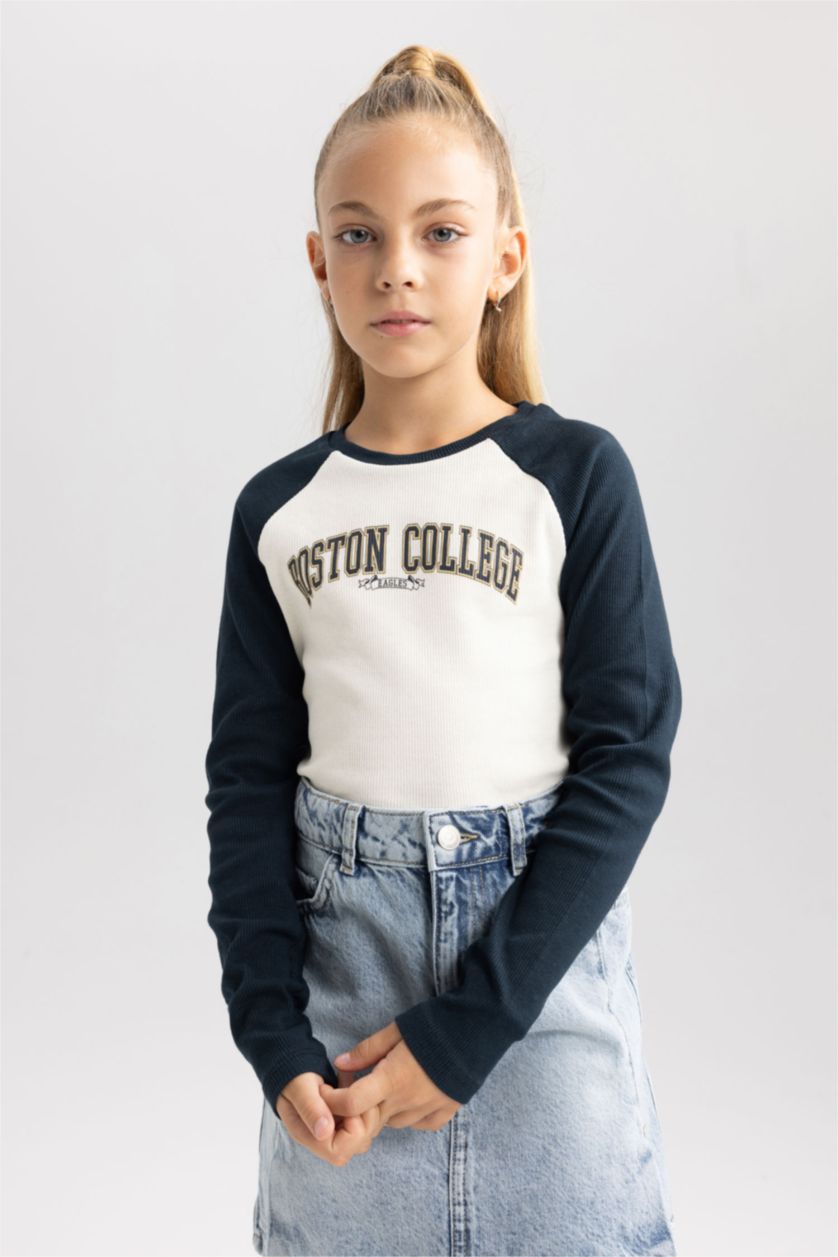 Девочки и подростки Бежевый Кофта с длинным рукавом для девочек