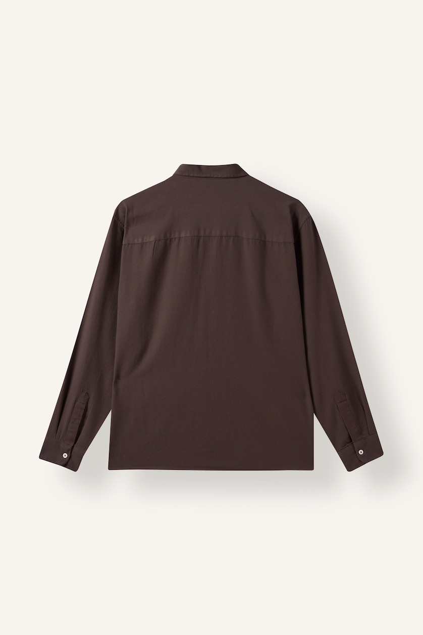 Men Brown Regular Fit Oxford Long Sleeve Shirt
